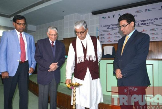 CM Manik Sarkar inaugurates conference on Linking Prospective Food Entrepreneurs with Government Schemes and Markets